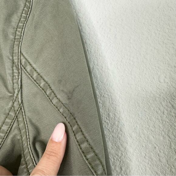 Madewell Women's Olive Green Utility Jacket Size Medium - Picture 7 of 9